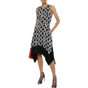 Donna Karan New York Electric Summer Viscose Women's Dress Size 4 Cocktail
